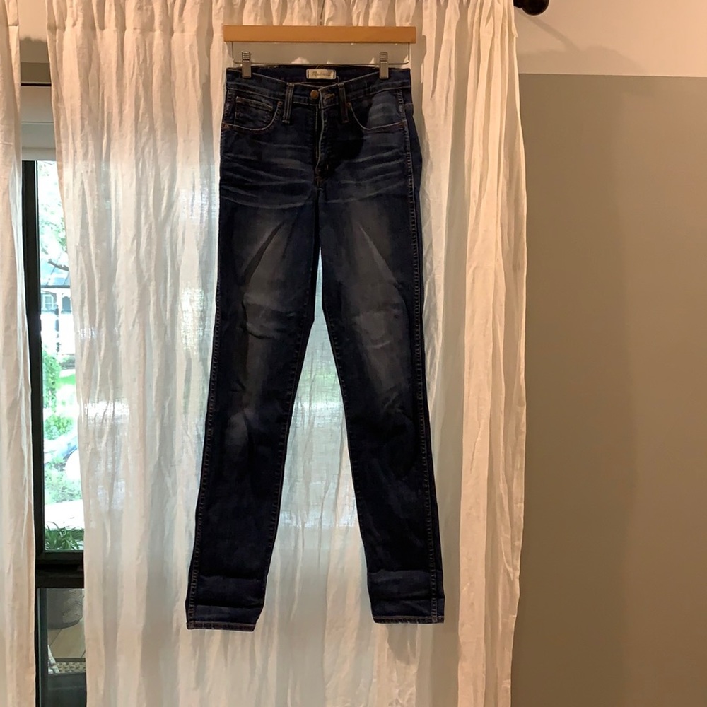 Madewell slim straight 27T jeans